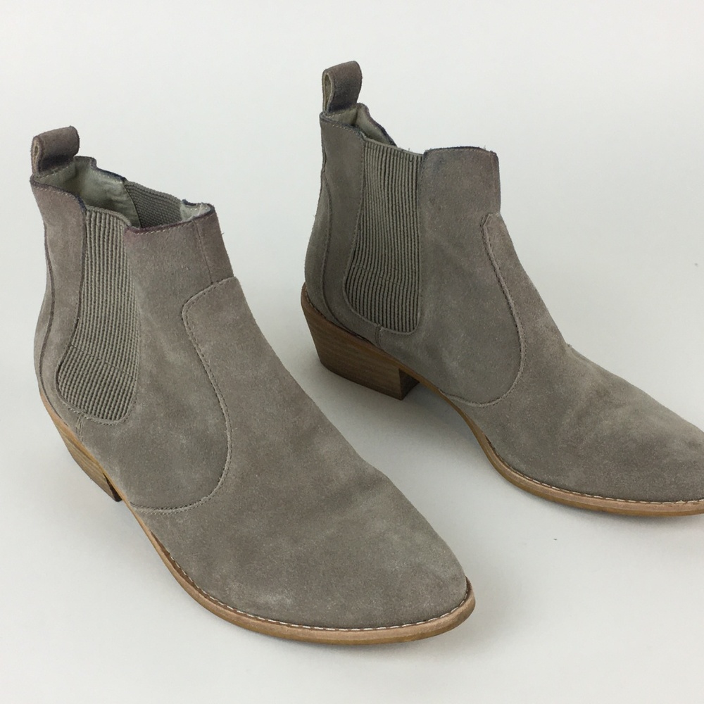 Gap Western Chelsea Boots‎ Light Gray 7 - Picture 2 of 8